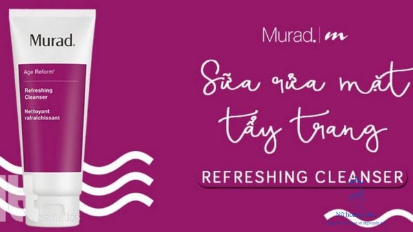 Murad Refreshing Cleanser phù hợp với mọi loại da, bao gồm cả làn da nhạy cảm.